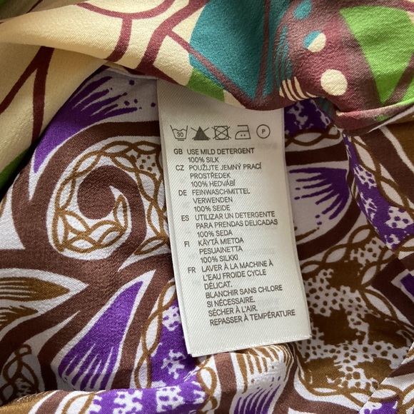 Marni x H&M silk abstract mini dress - Picture 11 of 15